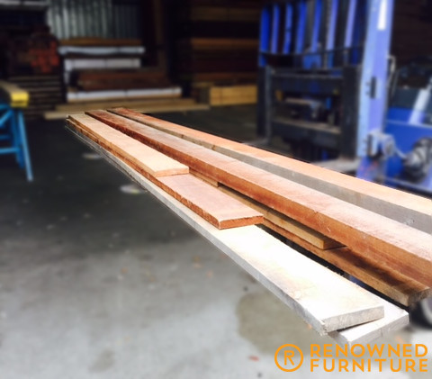 timber for buffet table