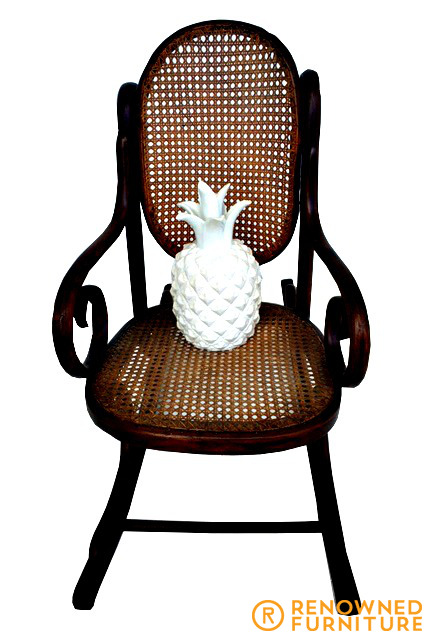 Restored bentwood rocking chair