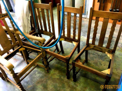 Irine’s oak chairs
